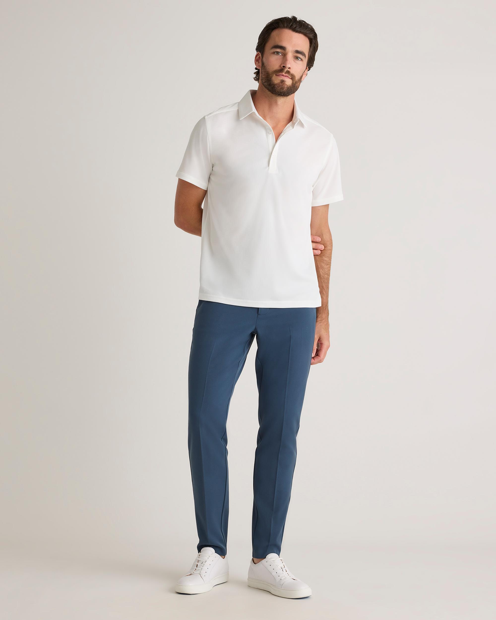 Quince | Men's Commuter Stretch Pique Polo 100% Polyester Product Image