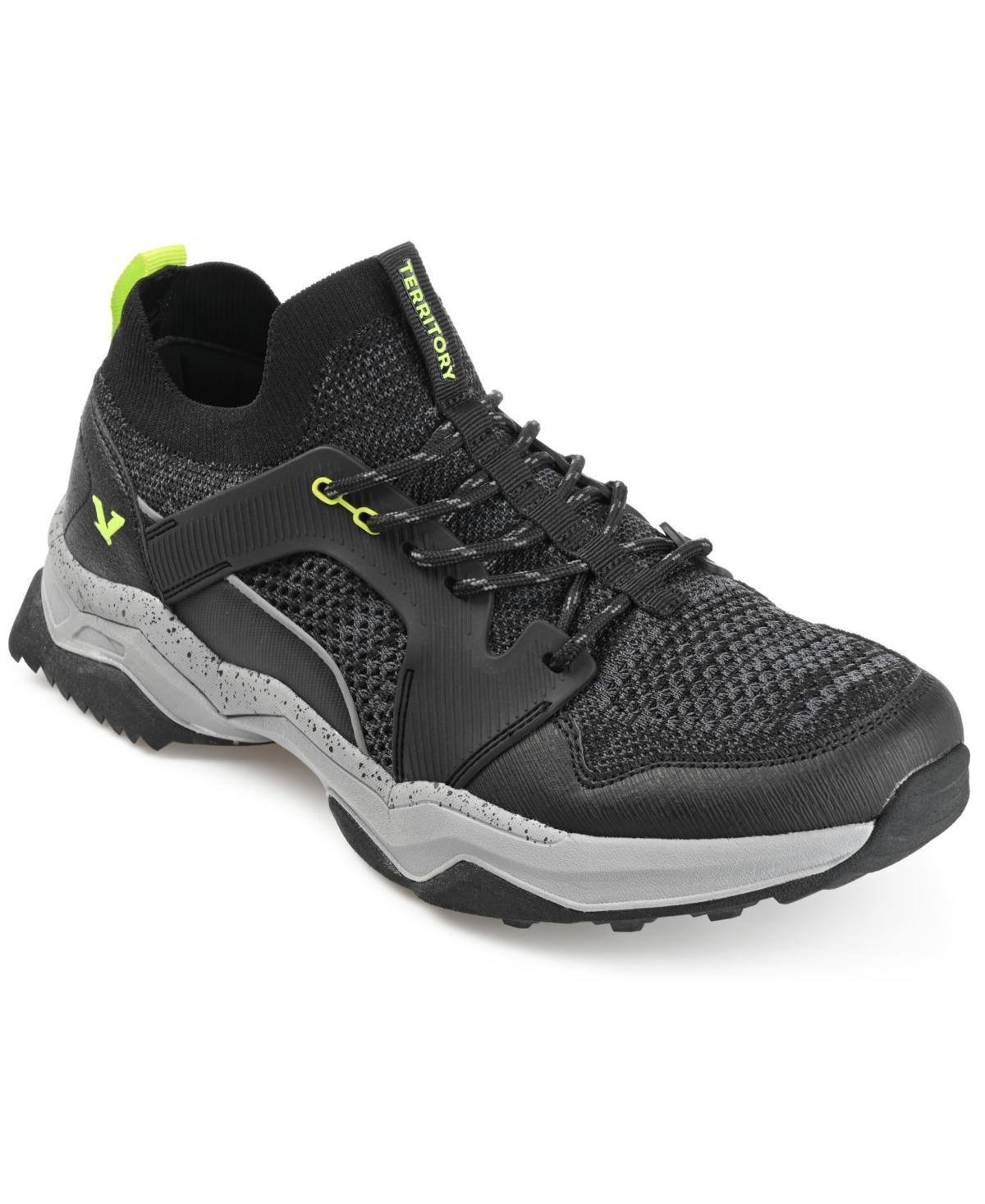 Territory Yosemite Men's Waterproof Knit Trail Sneakers, Size: 9, Blue Product Image