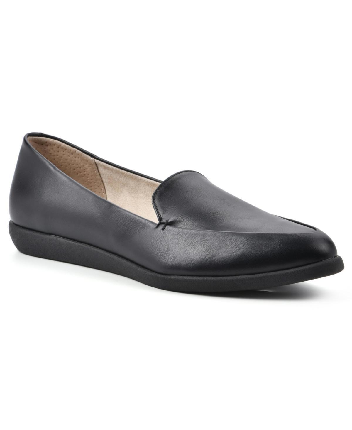 Cliffs by White Mountain Mint Women's Loafers, Size: 6, Black Croco Product Image