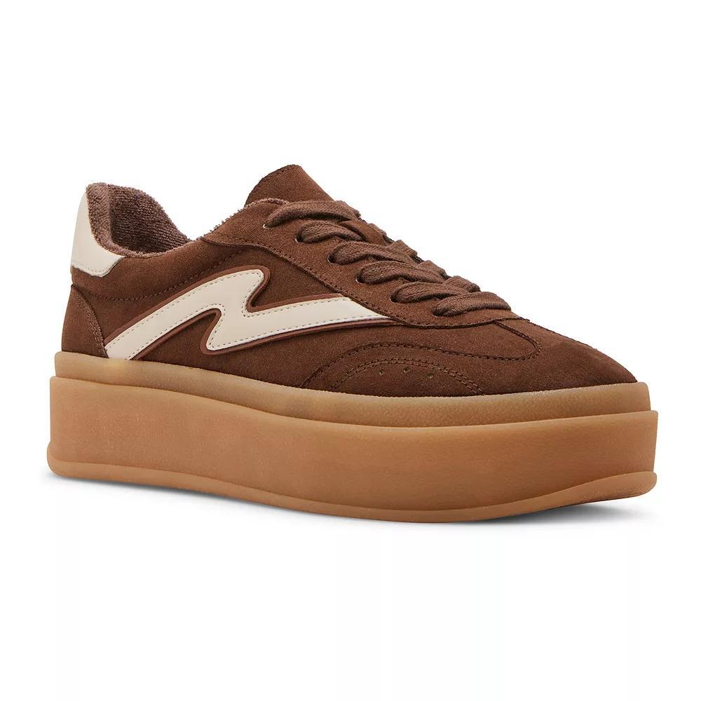 madden girl Mightty Women's Platform Sneakers, Size: 6, Brown Product Image
