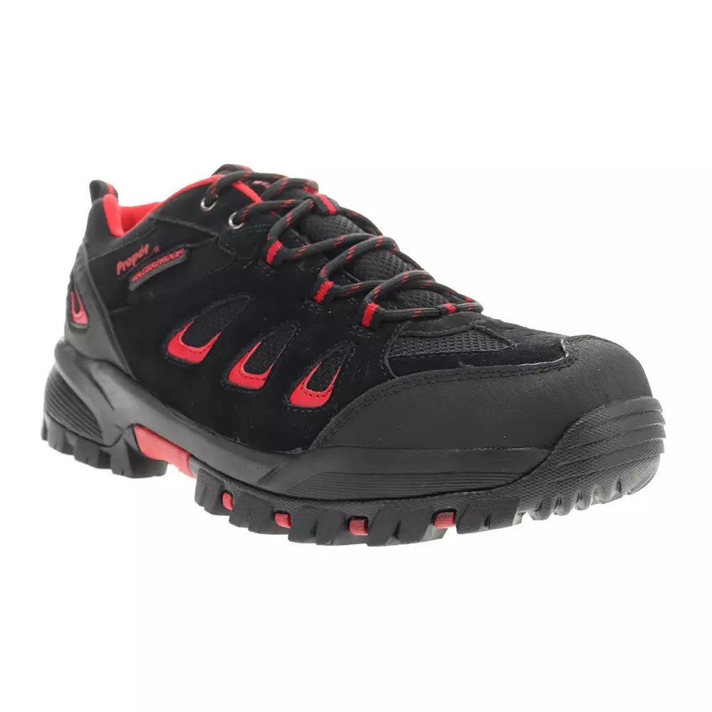 Propet Ridgewalker Men's Waterproof Hiking Shoes, Size: 9.5 XW, Black Red Product Image
