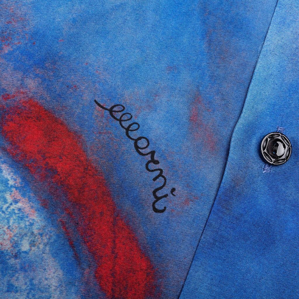 Bowling Shirt - Cobalt Male Product Image