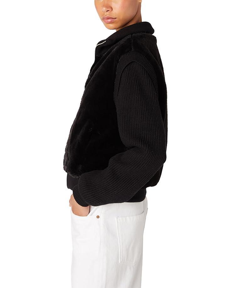 Relaxed Crop Faux Leather Moto Jacket Product Image