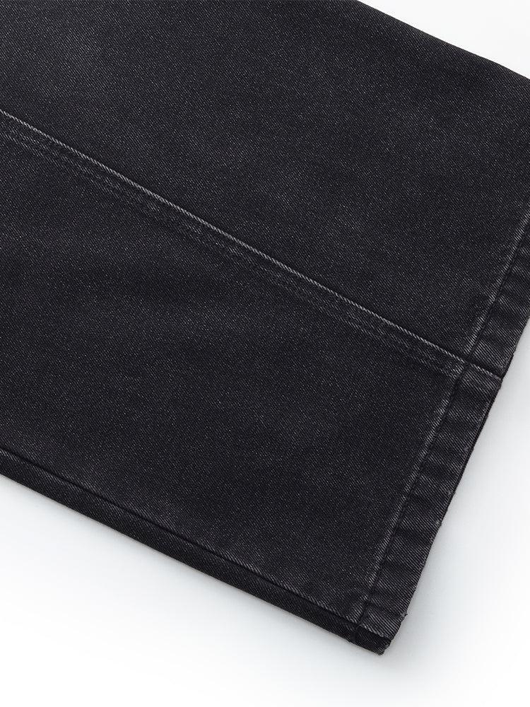 Denim Adjustable Waist Women Palazzo Jeans Product Image
