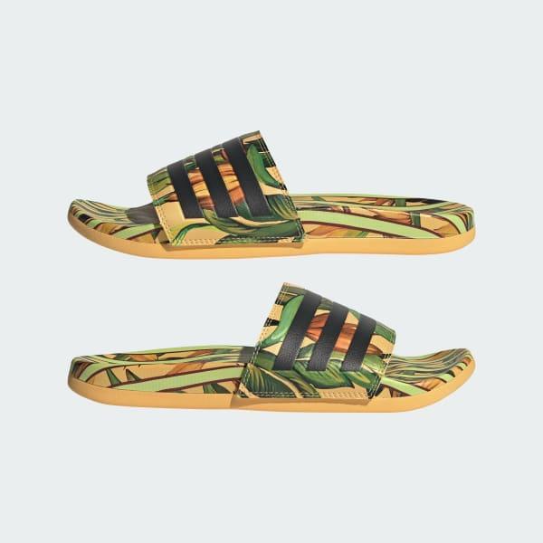 adidas adilette Women's Comfort Swimming Sandals, Size: 11, Bright Orange Product Image