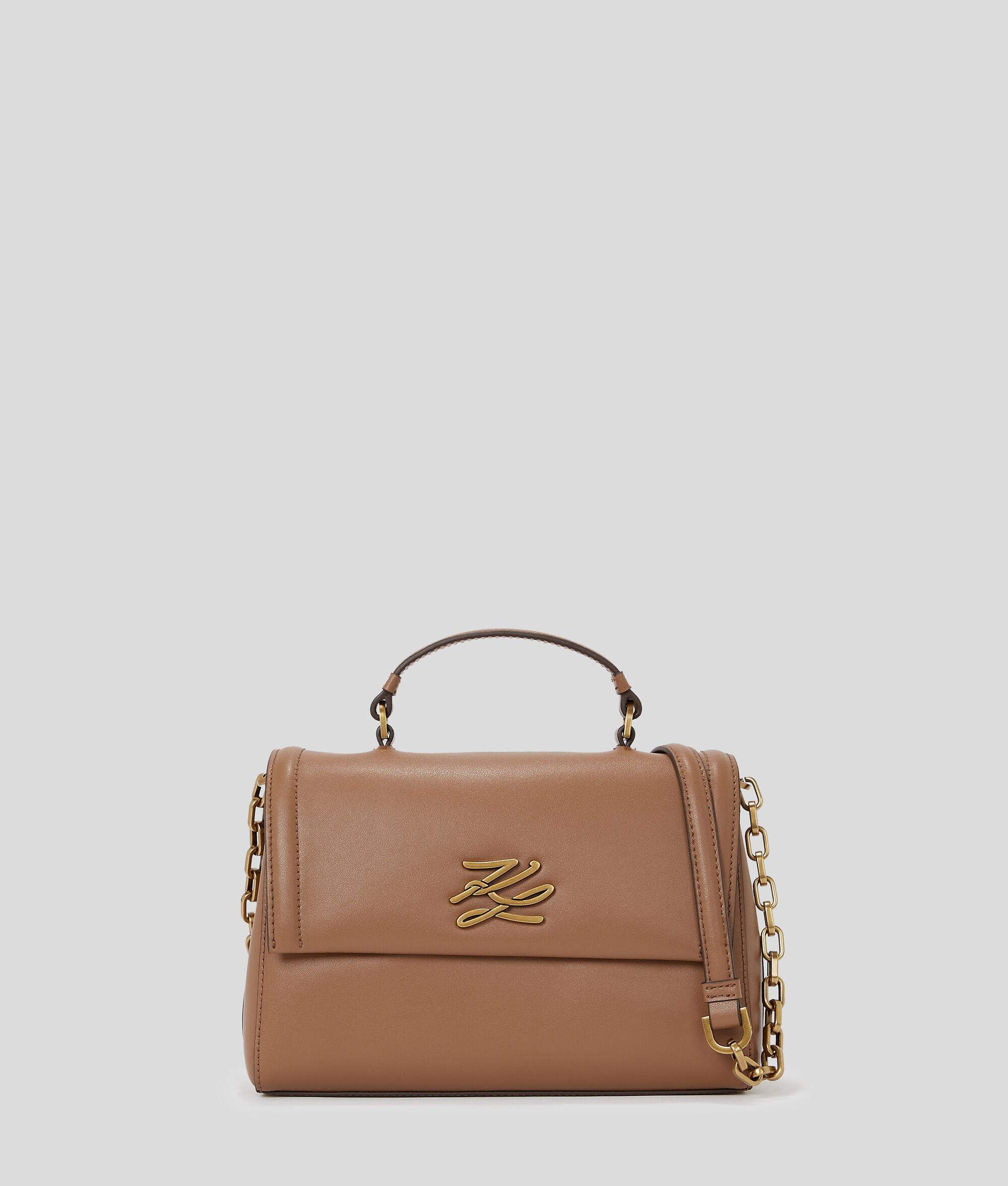 K/AUTOGRAPH TOP-HANDLE CROSSBODY BAG Product Image