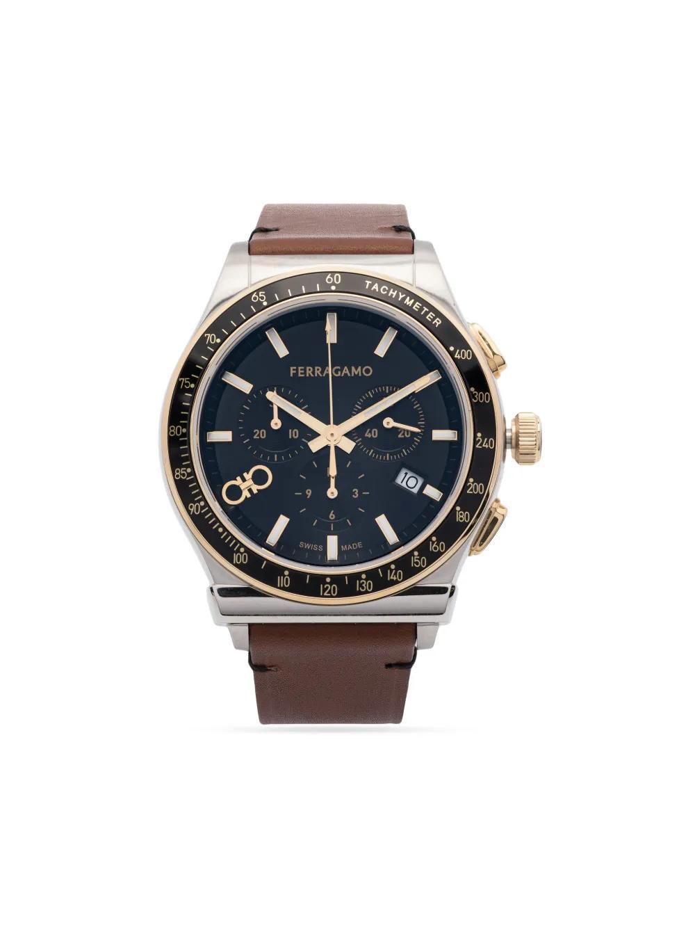 FERRAGAMO 1927 Chronograph 42mm In Black Product Image
