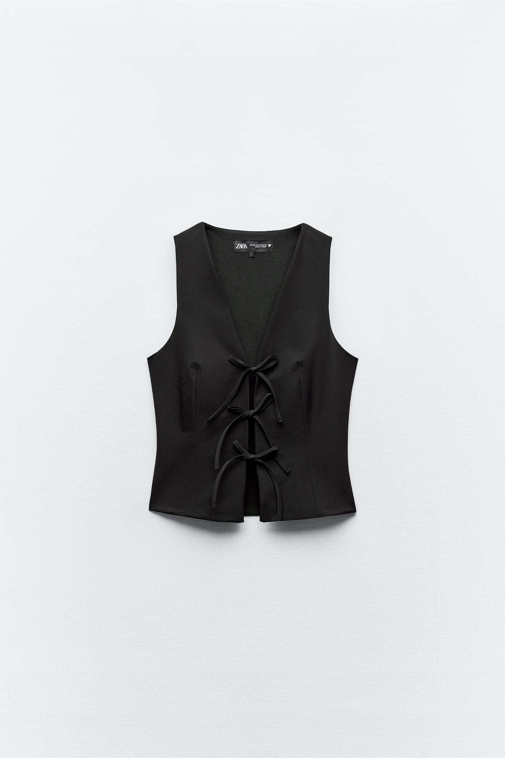 TIED FITTED TOP Product Image