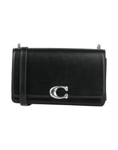 COACH Woman Cross-body Bag Black Size - Leather Product Image