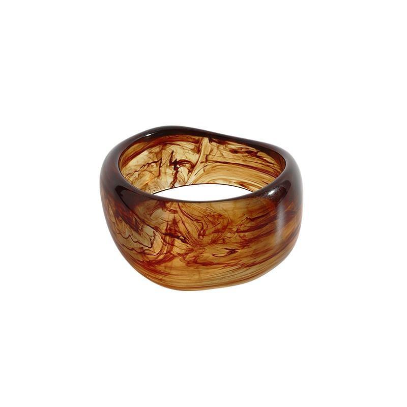 Irregular Acrylic Bangle Product Image