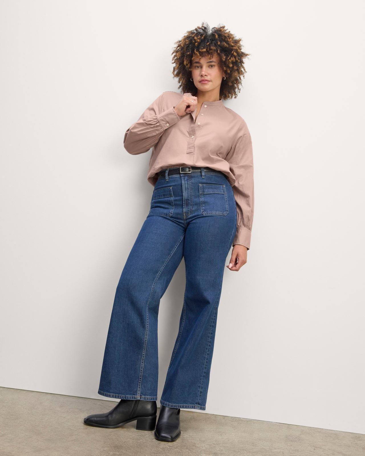 The Henley Shirt in Silky Cotton Product Image