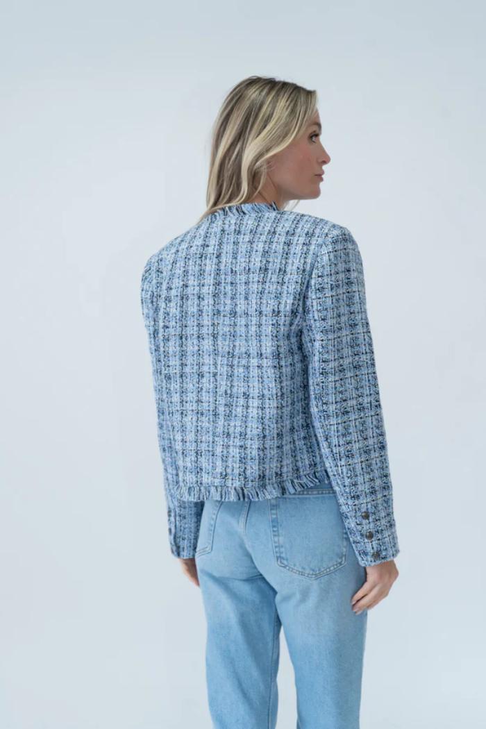 collins blazer [blue multi] Product Image