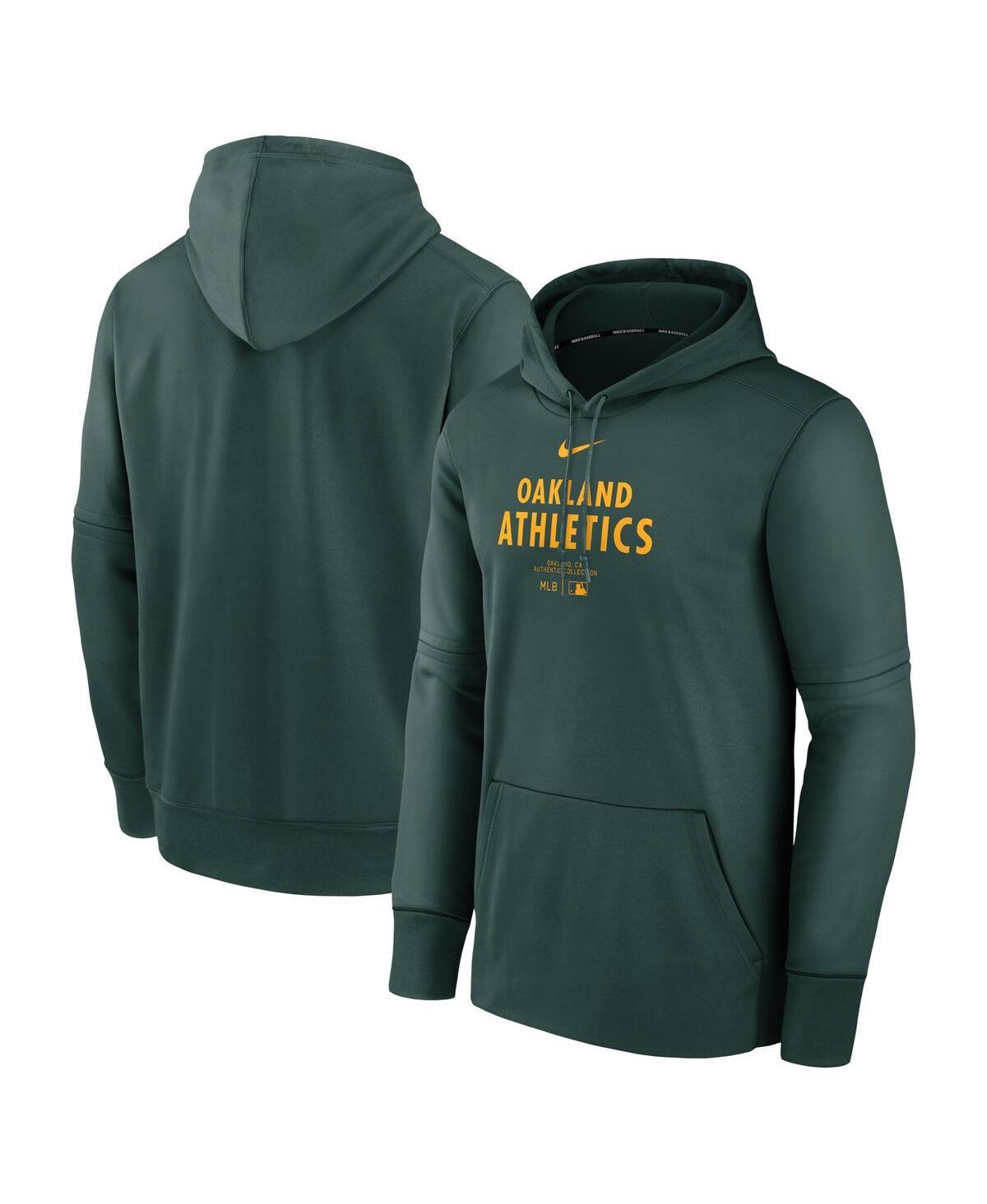 Mens Seattle Mariners Authentic Collection Practice Nike Therma MLB Pullover Hoodie Product Image