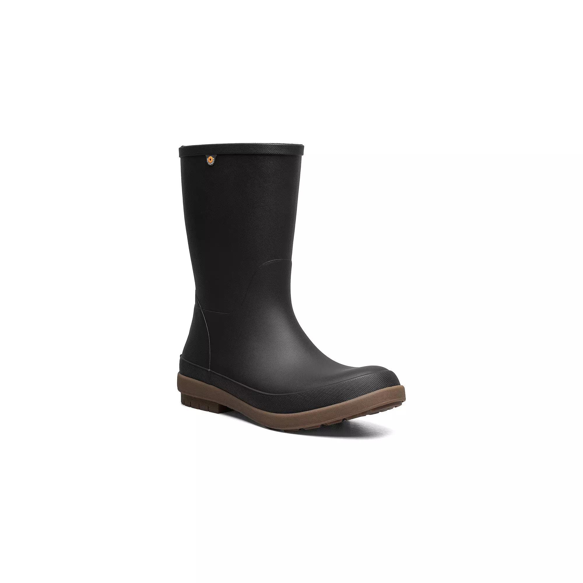 Bogs Amanda II Mid Women's Waterproof Rain Boots, Size: 9, Black Product Image