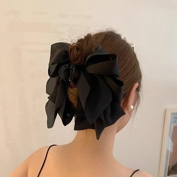 Plain Bow Hair Claw Product Image