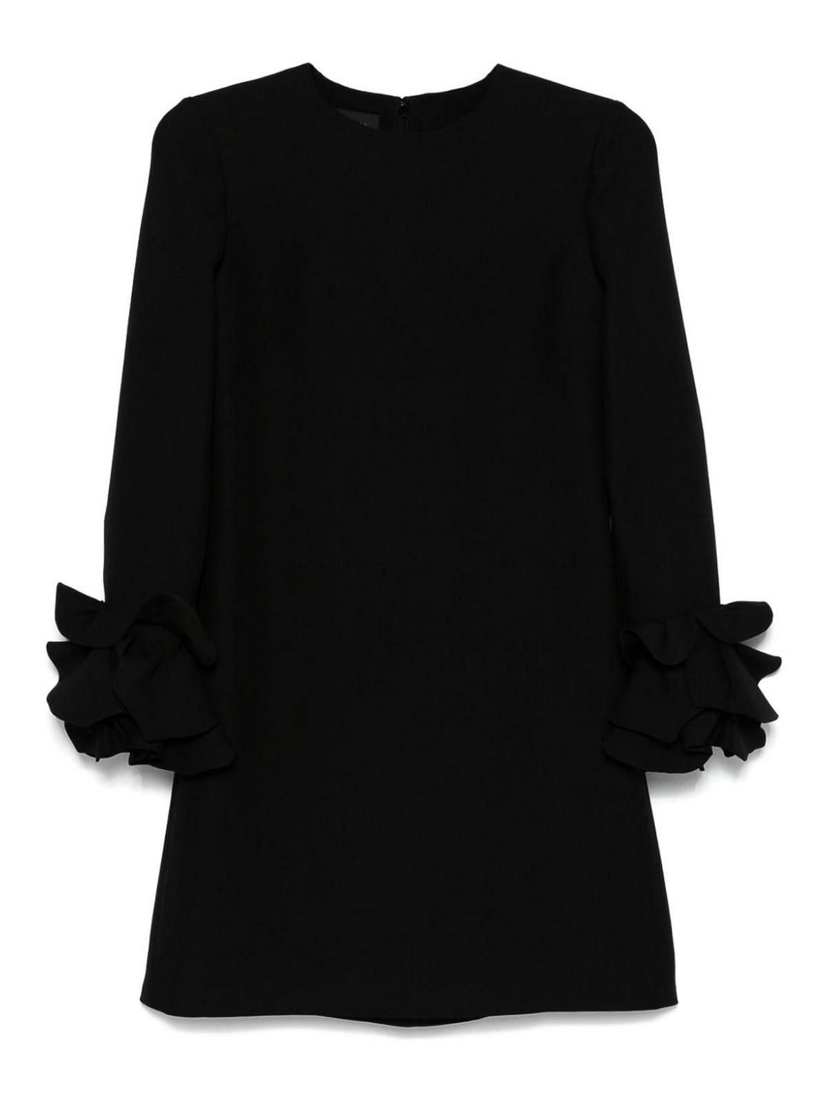 VALENTINO Women's Wool And Silk Blend Embroidered Dress In Multicolor Product Image