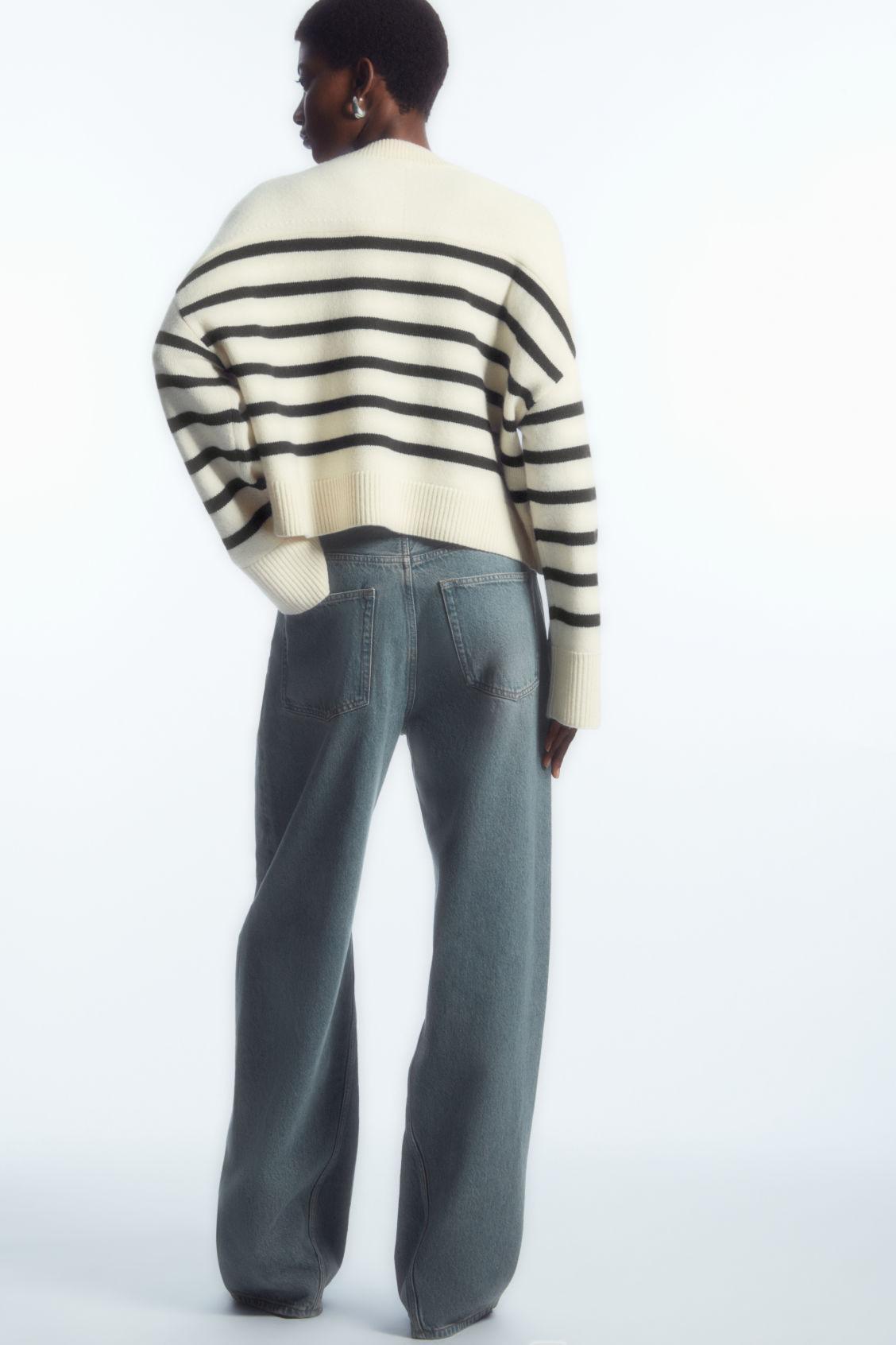 WOOL CREW-NECK CARDIGAN Product Image
