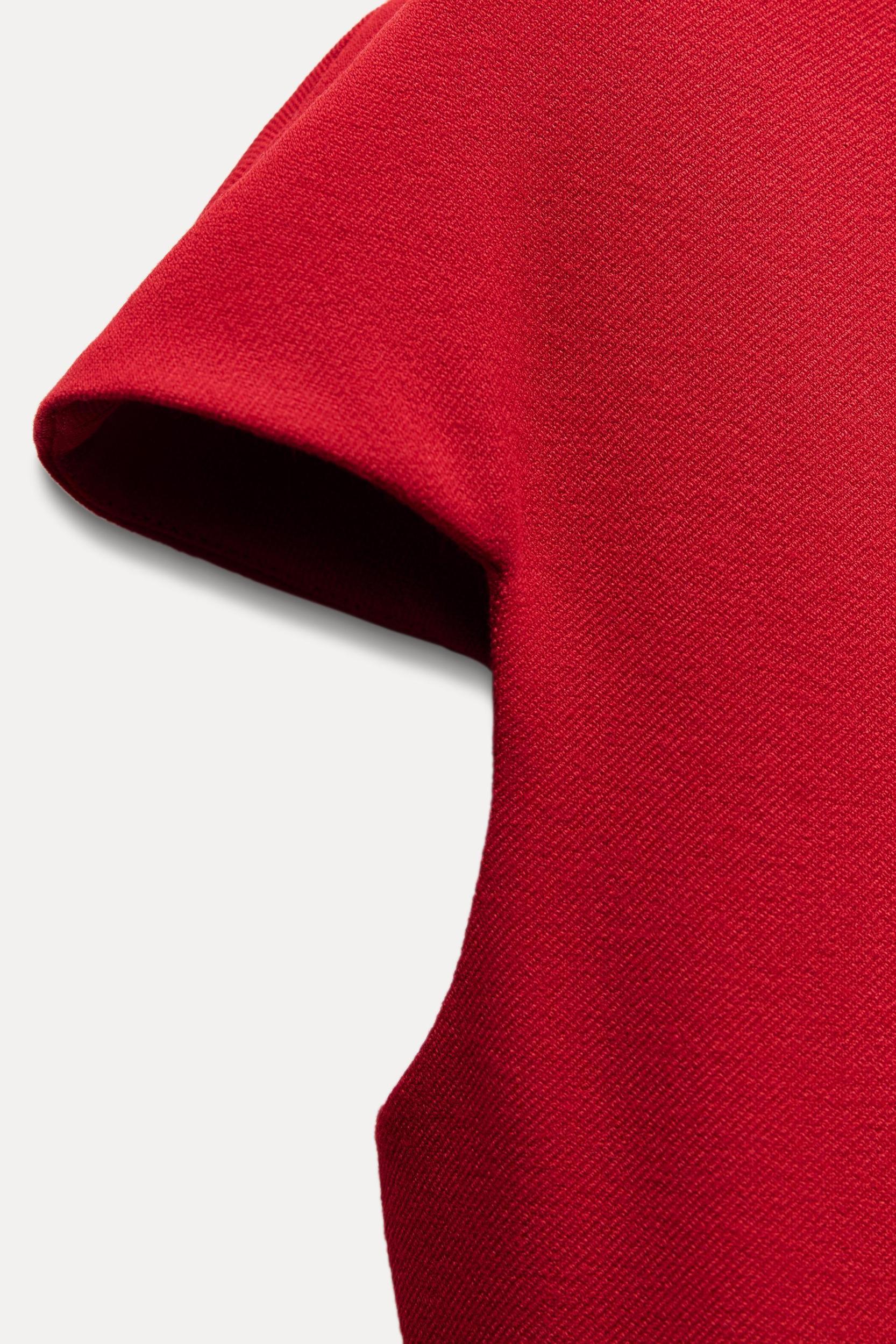FITTED MIDI DRESS ZW COLLECTION Product Image