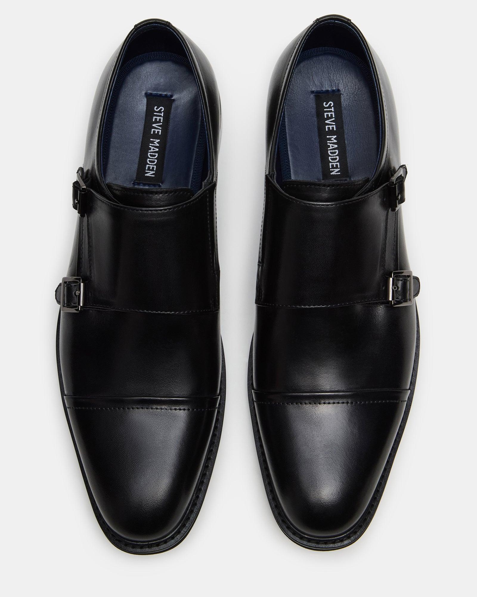 HARAN BLACK LEATHER Male Product Image