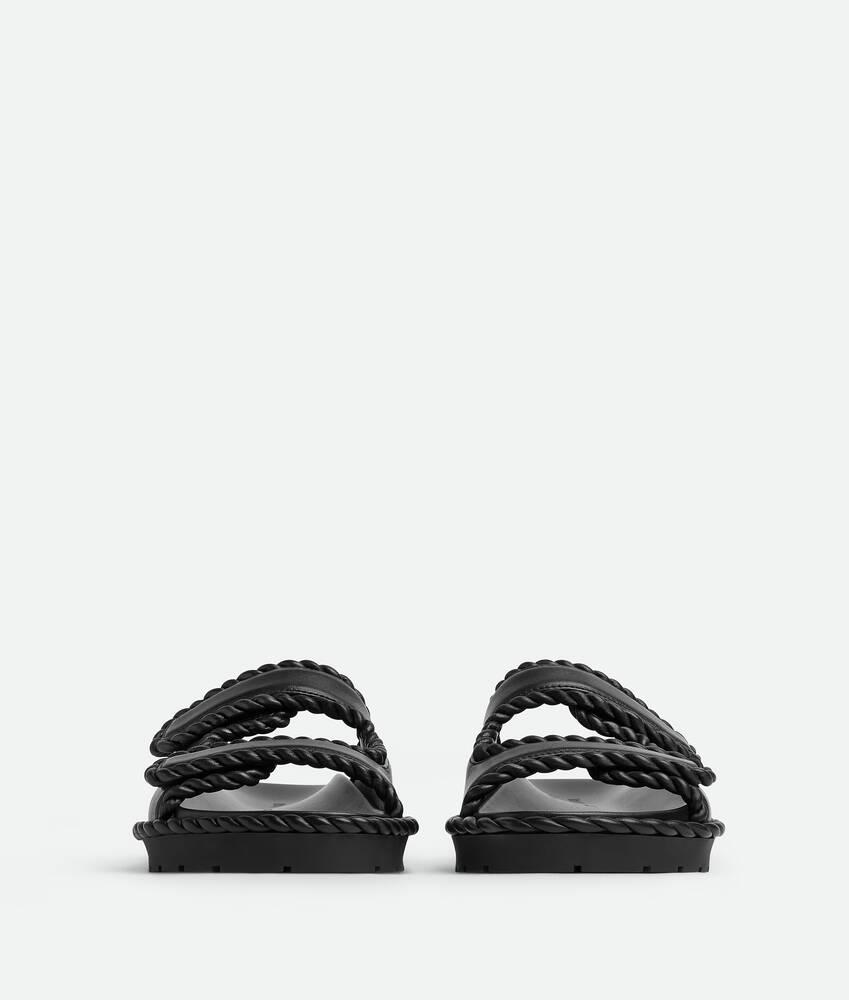 Women's Jack Flat Mule in Black Product Image