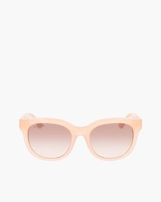 Croco Skin Oval Acetate Glasses Product Image