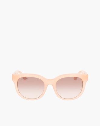 Croco Skin Oval Acetate Glasses Product Image