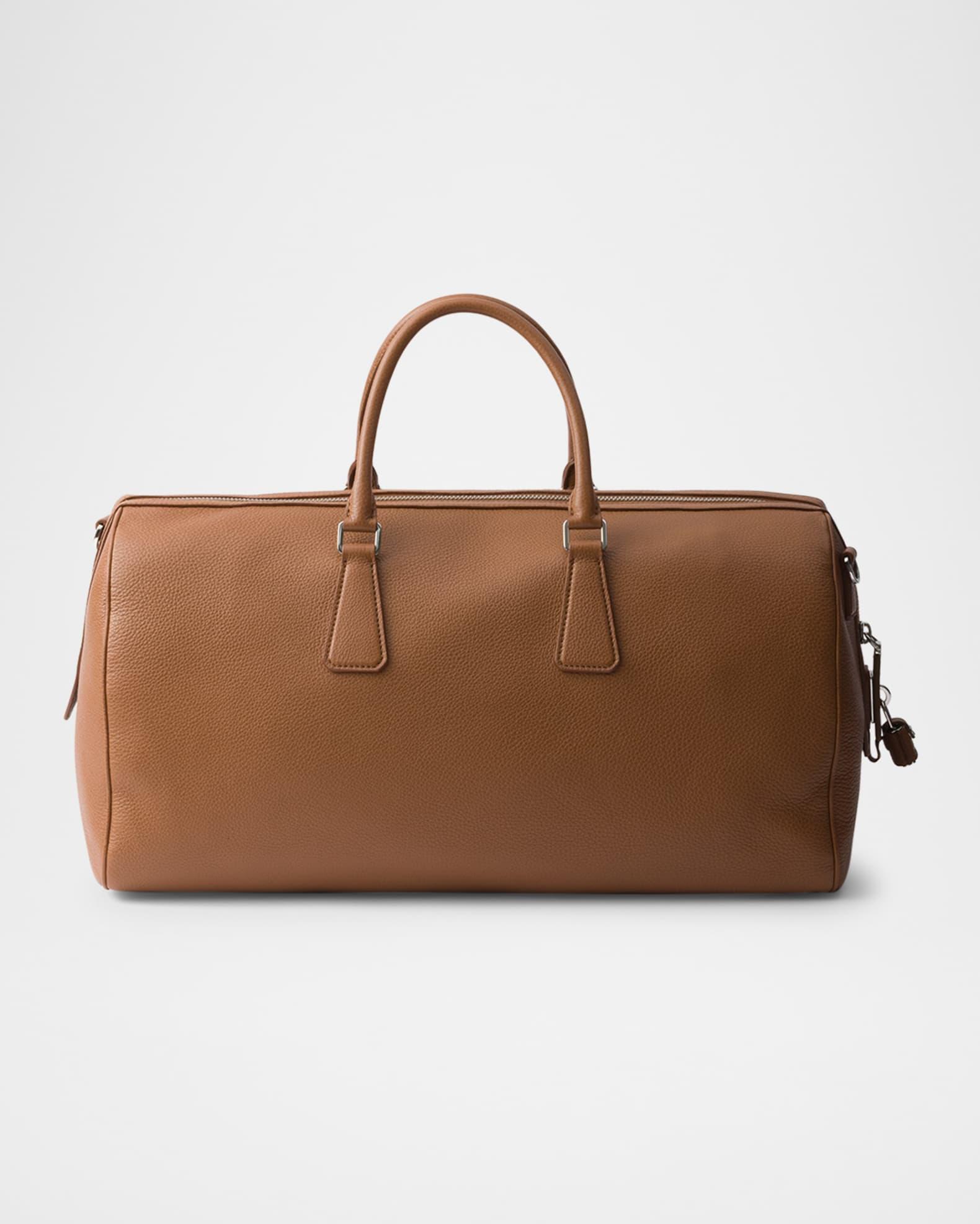 Triangle Leather Duffel Bag Product Image