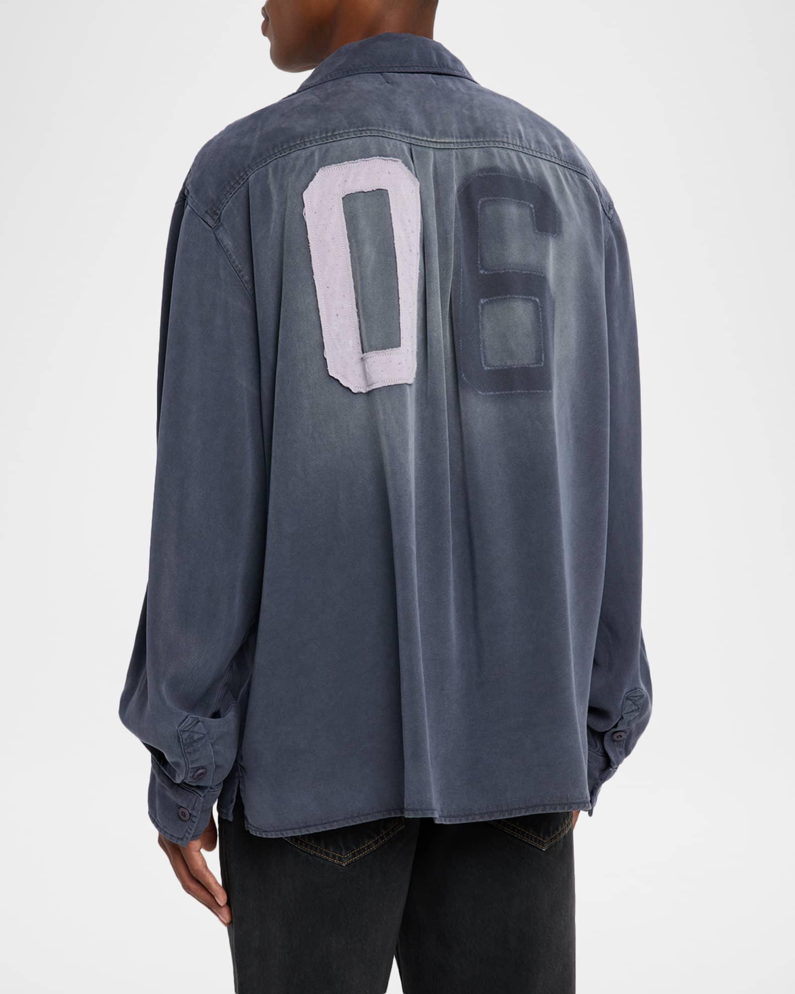 Men's Roy Long-Sleeve Embroidered Shirt Jacket Product Image