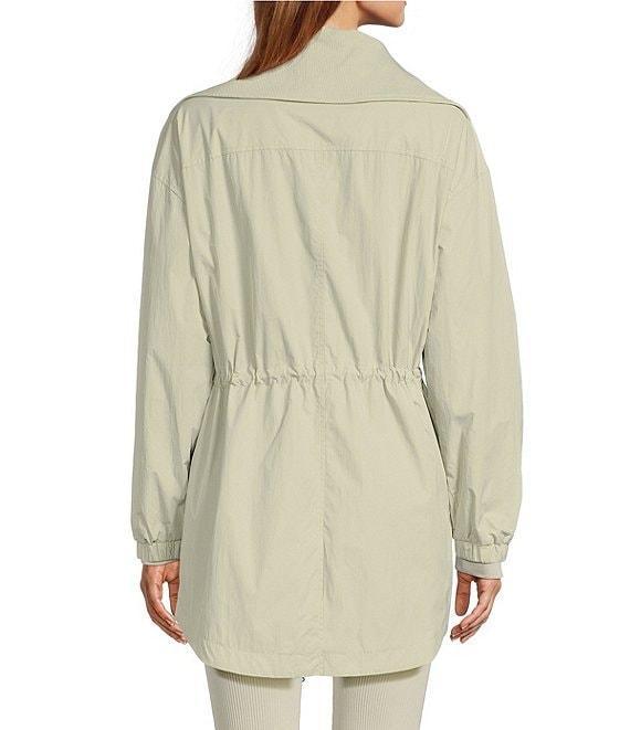 Antonio Melani Active Ribbed Collar Windbreaker Product Image