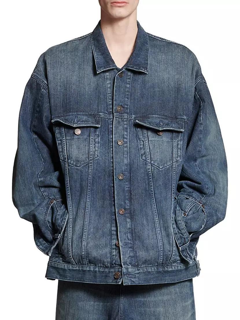 Deconstructed Denim Jacket Product Image