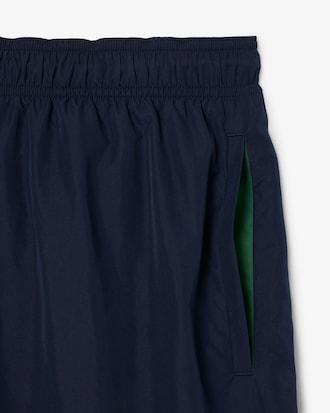 Mid Length Monochrome Swim Trunks Product Image