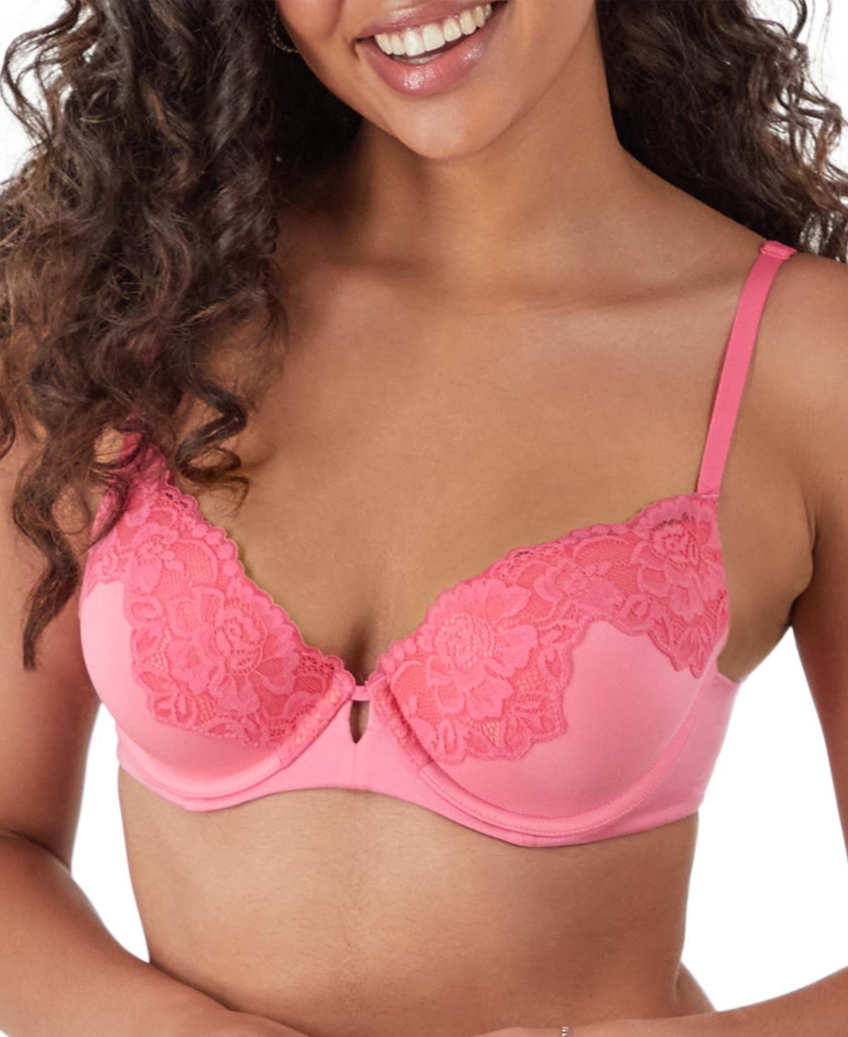 Maidenform® Comfort Devotion Your Lift™ Underwire Bra DM1195, Women's, Size: 34 B, Black Evening Blush Product Image