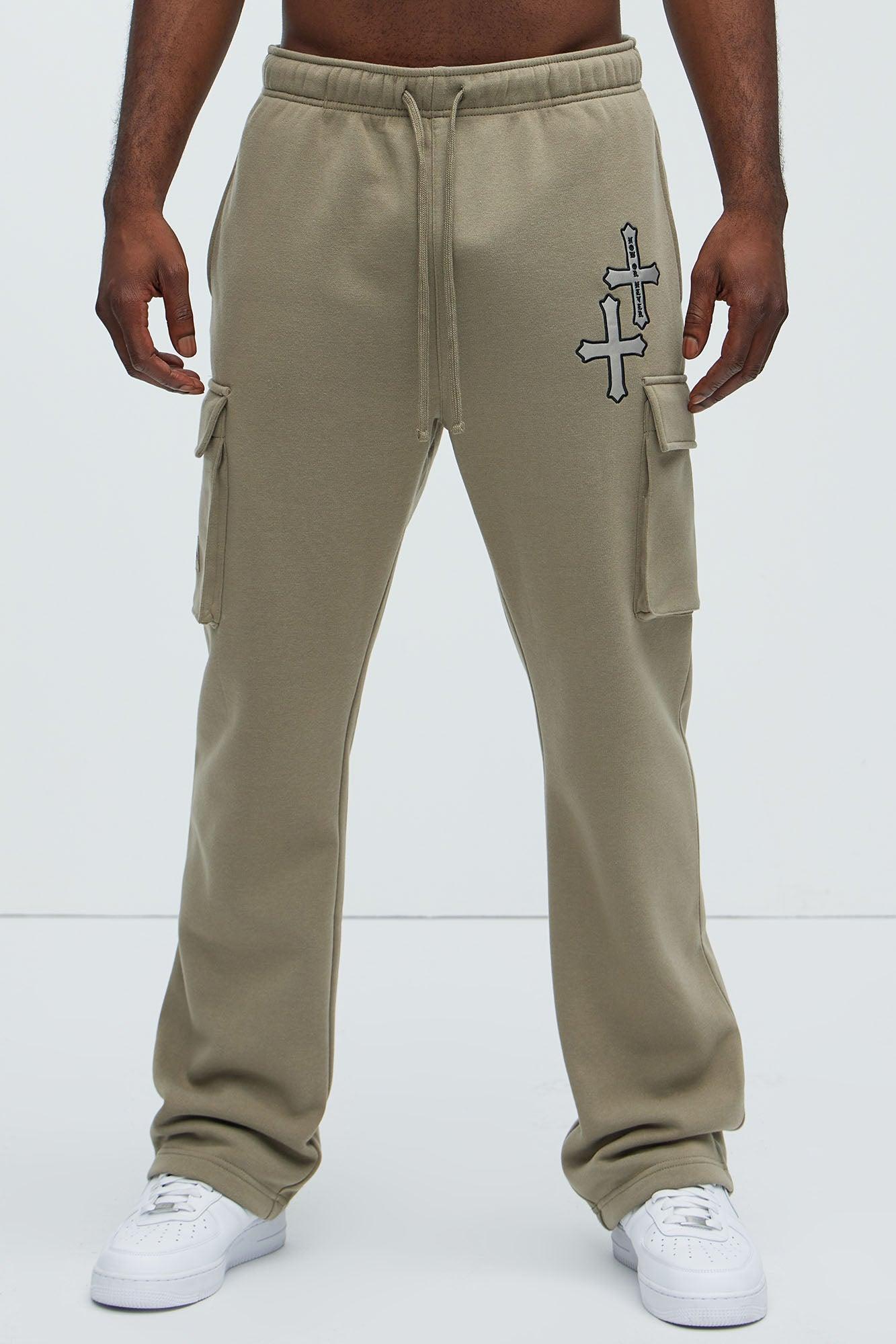 Crosses Cargo Sweatpant - Olive Product Image