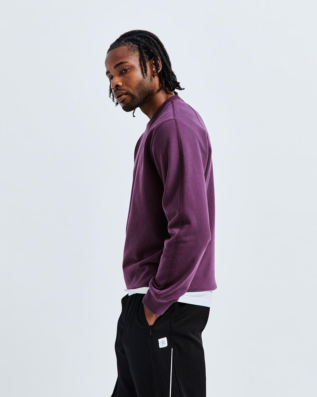 Midweight Terry Classic Crewneck - Vault Male Product Image