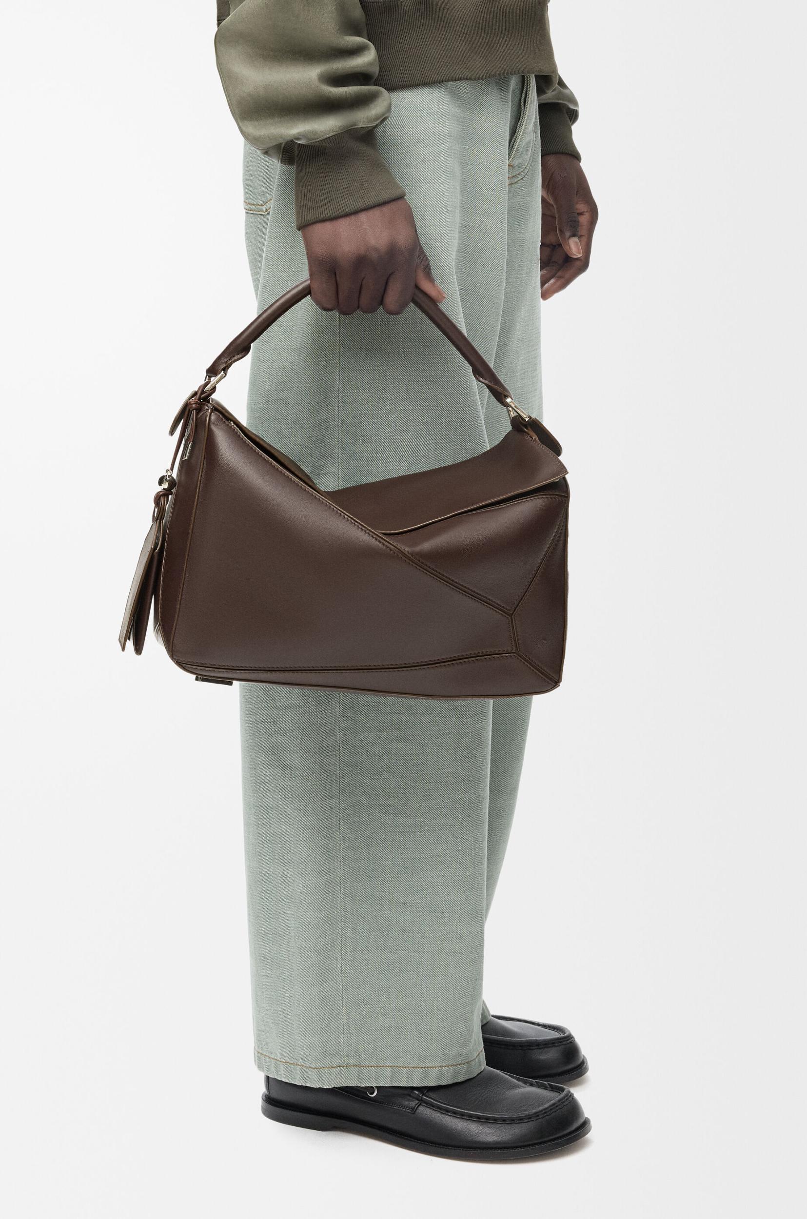 Large Featherlight Puzzle bag in nappa lambskin Product Image
