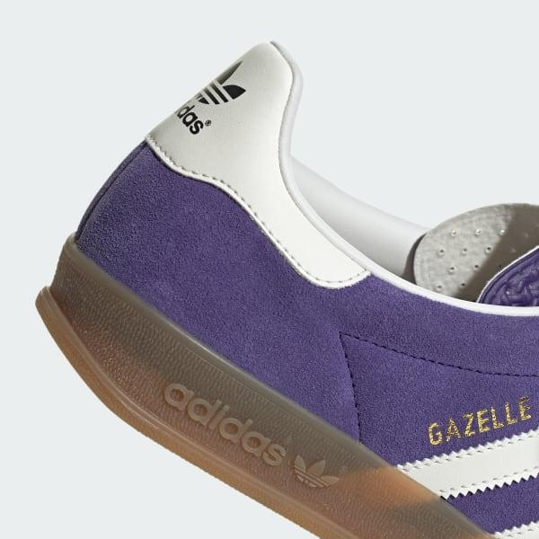 adidas Gazelle Indoor Shoes Collegiate Purple 4 Mens Product Image