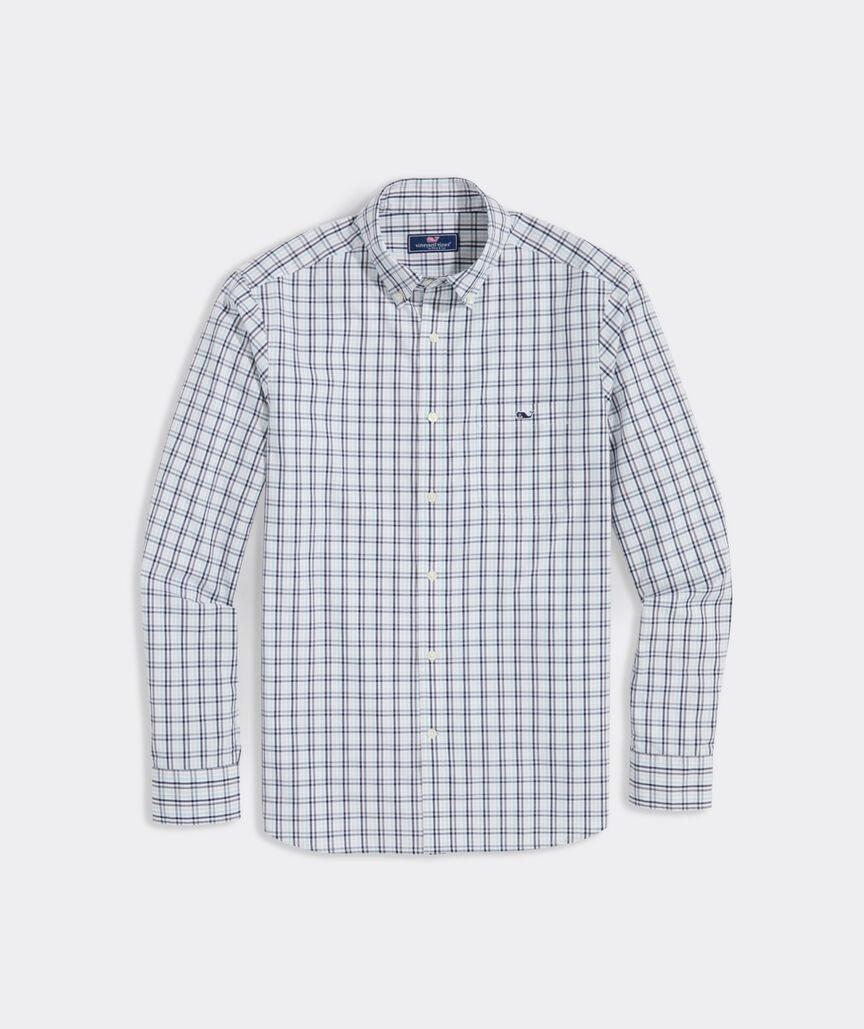 Stretch Poplin Tattersall Shirt Product Image