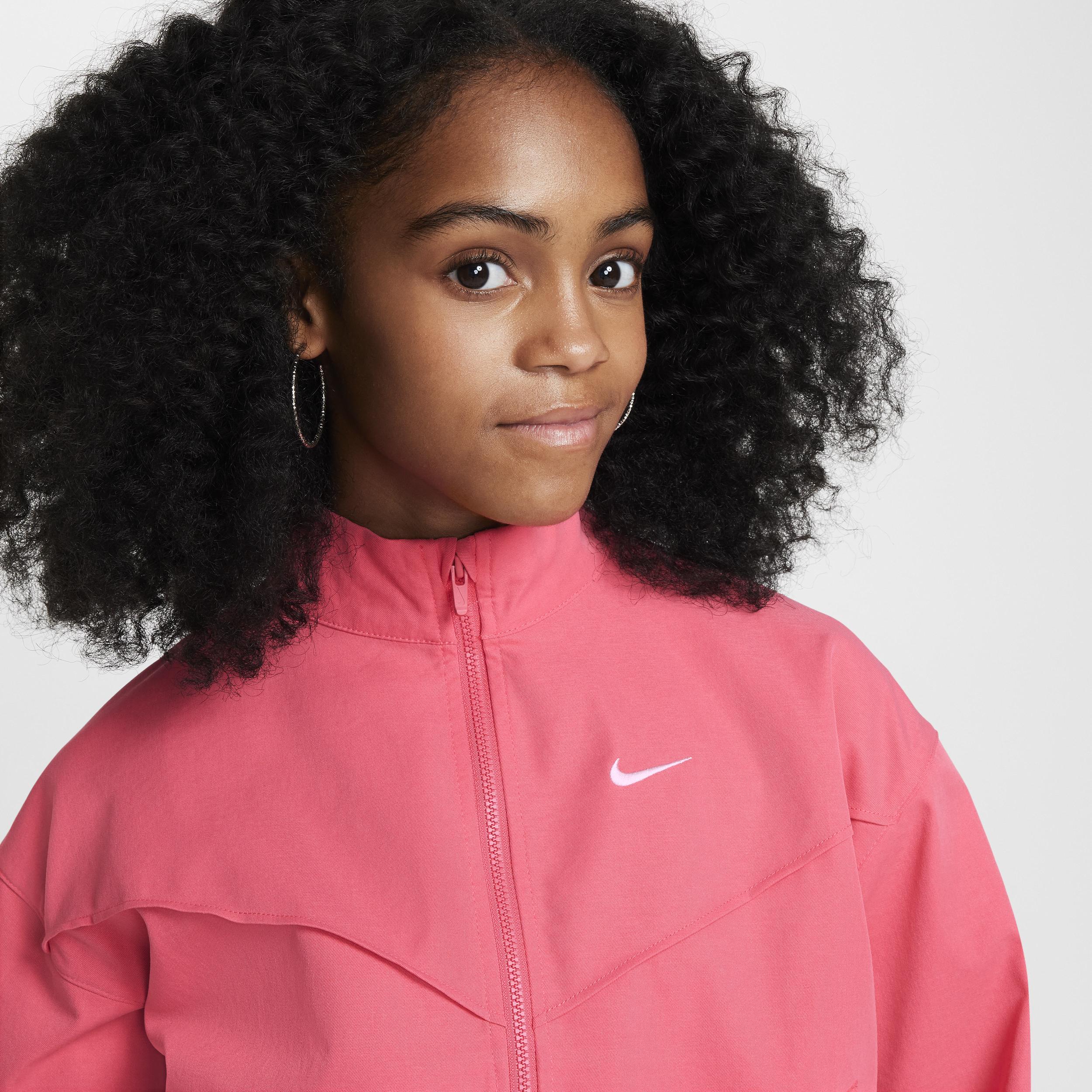 Women's Nike Sportswear Girls' Oversized Lightweight Jacket Product Image
