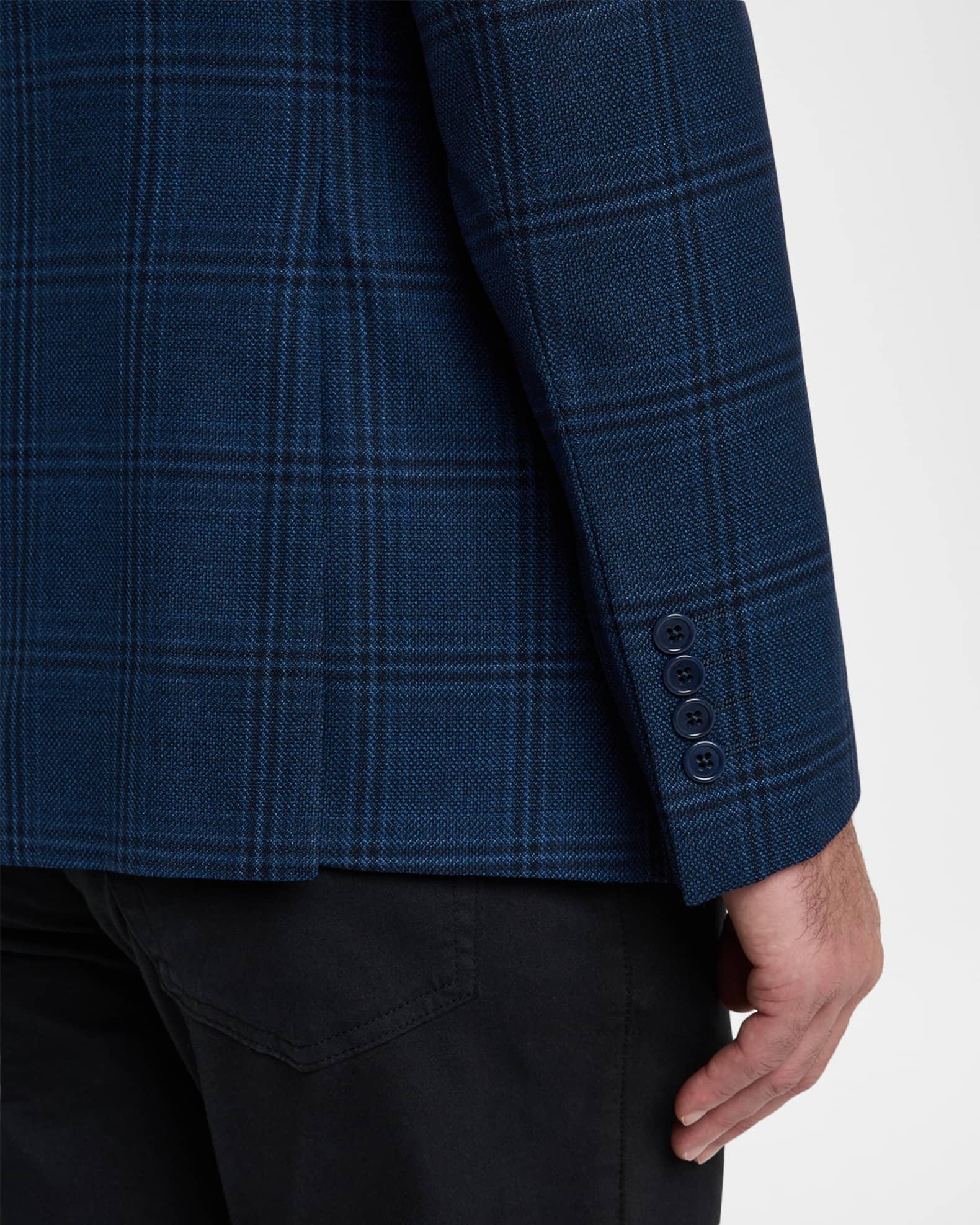 Men's Prince of Wales Wool G Line Sport Coat Product Image