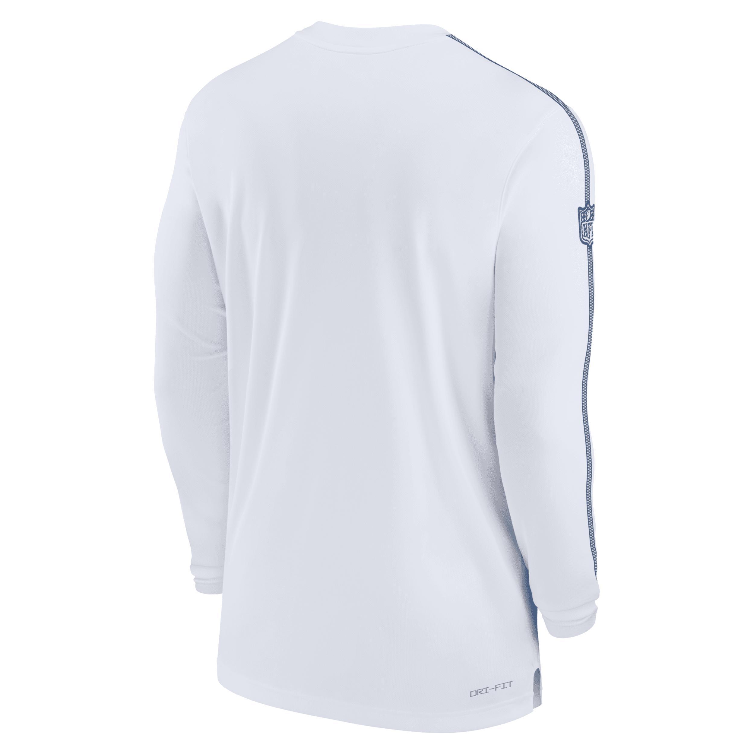 Indianapolis Colts Sideline Coach Nike Men's Dri-FIT NFL Long-Sleeve Top Product Image