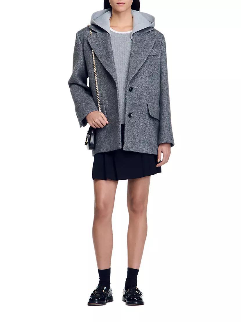 Coat with Removable Hood Product Image