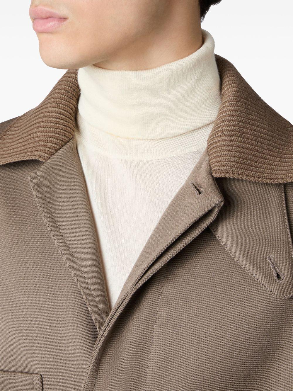 virgin-wool coach jacket Product Image