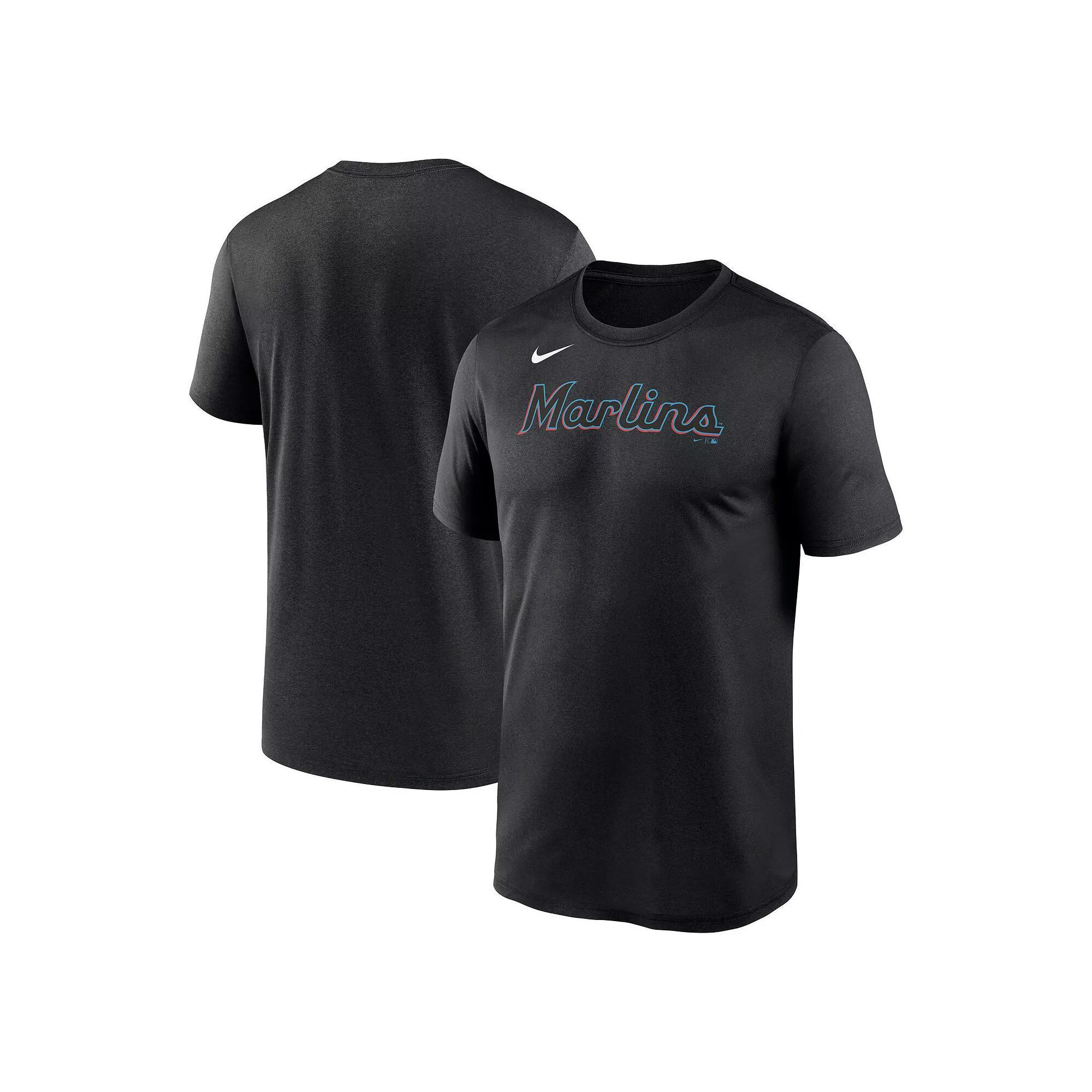 Men's Nike Black Colorado Rockies New Legend Wordmark T-Shirt, Size: Medium Product Image