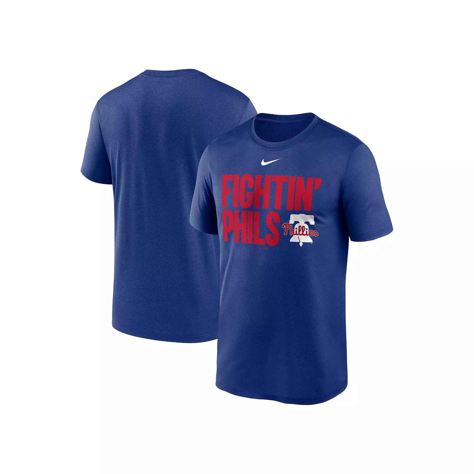 Men's Nike Royal Philadelphia Phillies Local Legend Performance T-Shirt, Size: Medium, Blue Product Image