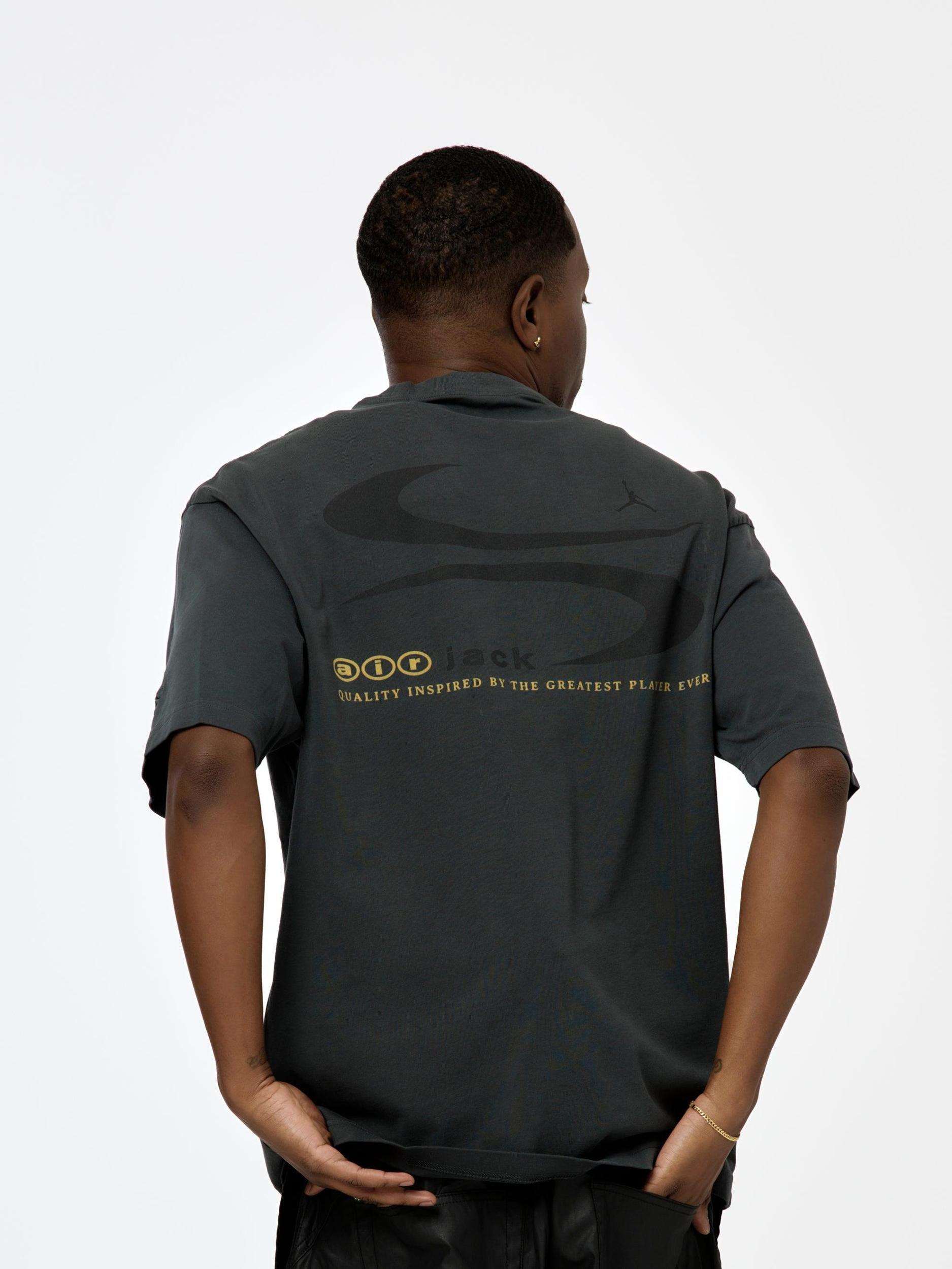 M J TS LOGO TEE (Dk Smoke Grey) Product Image