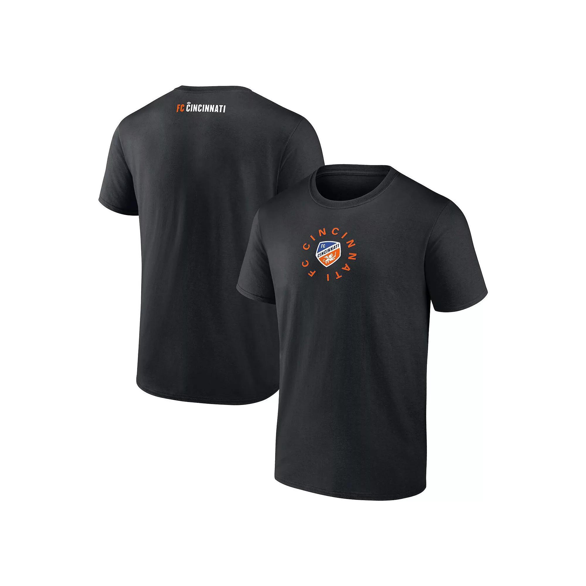 Men's Fanatics  Black FC Cincinnati Foul Play T-Shirt, Size: Medium, Fcc Black Product Image