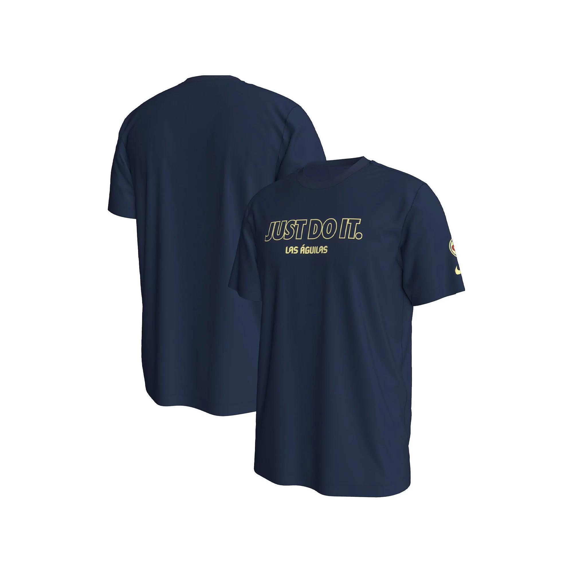 Men's Nike Navy Paris Saint-Germain Swoosh T-Shirt, Size: Large, Psg Blue Product Image