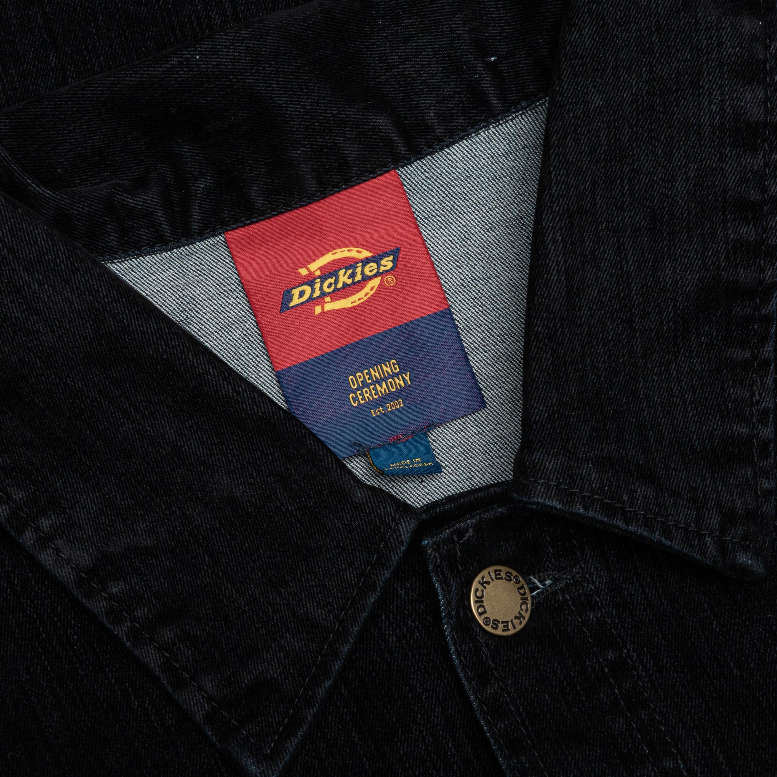 Dickies x Opening Ceremony Flock Jacket - Black Male Product Image