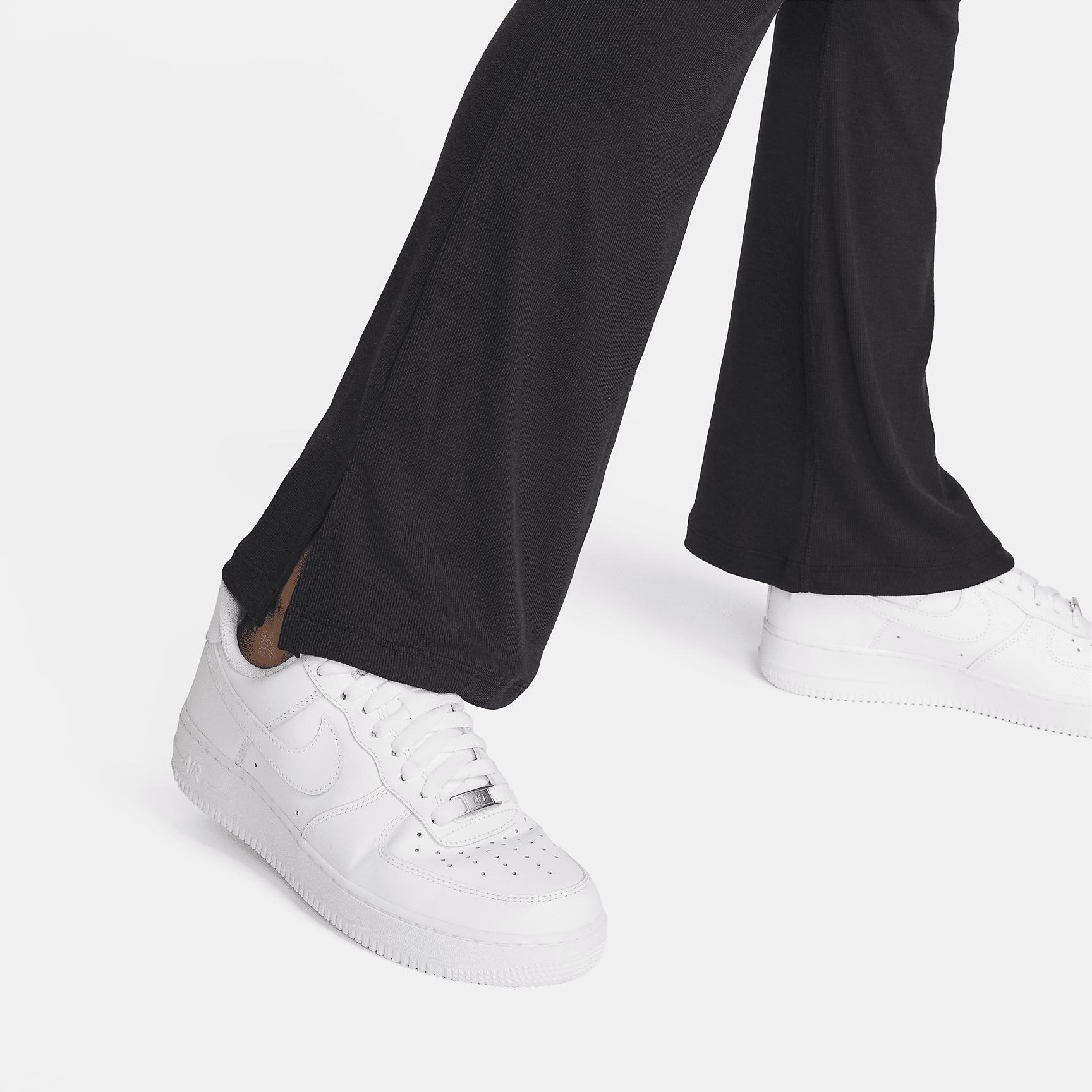 Nike Sportswear Chill Knit Women's Tight Mini-Rib Flared Leggings Product Image