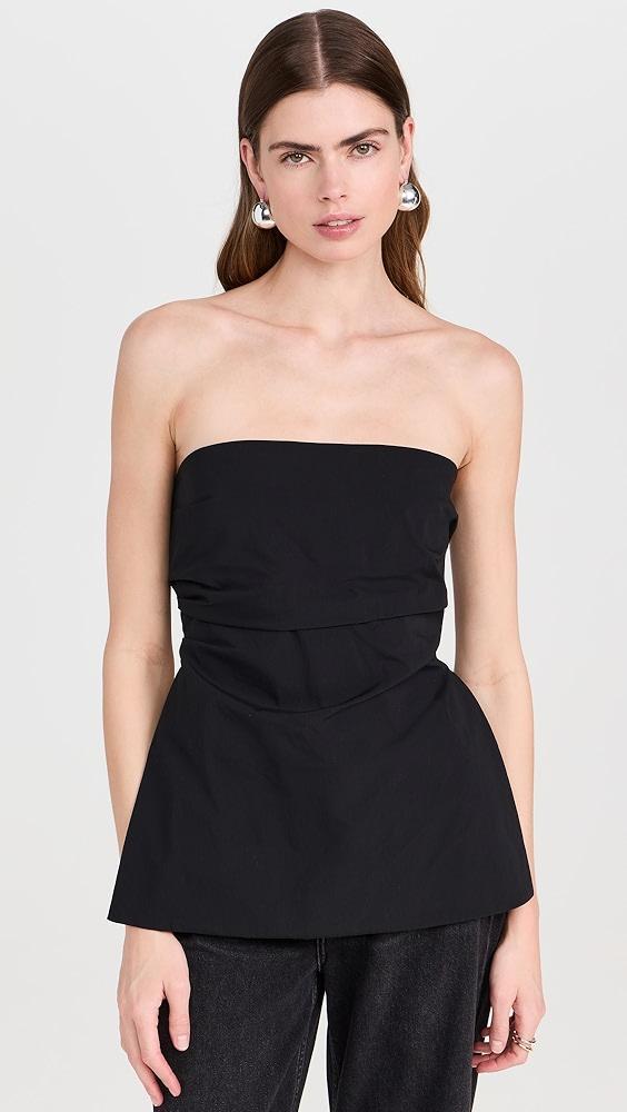St. Agni Strapless Tie Back Top | Shopbop Product Image